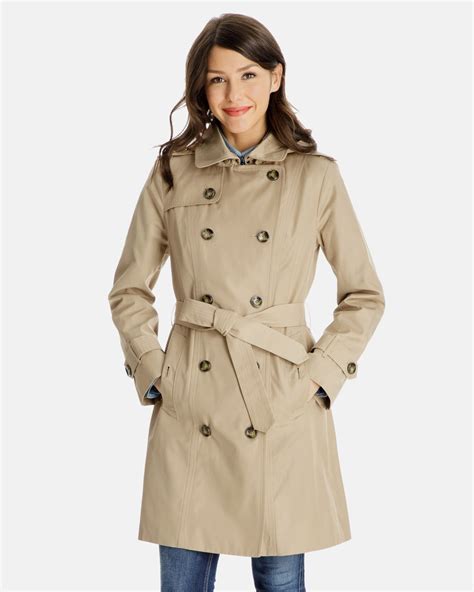 the trench coat.